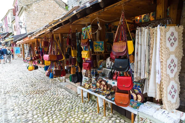 Уличный рынок в Мостаре — стоковое фото