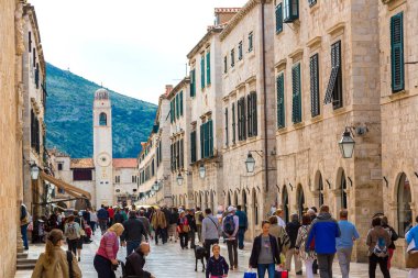 sokak eski City Dubrovnik