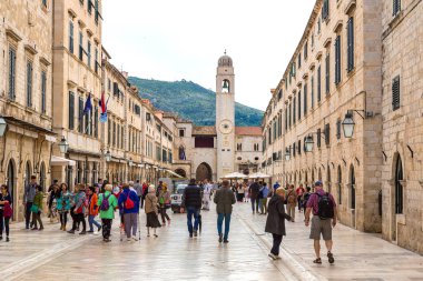 sokak eski City Dubrovnik