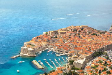 Gök olayları görüntülemek eski şehir Dubrovnik