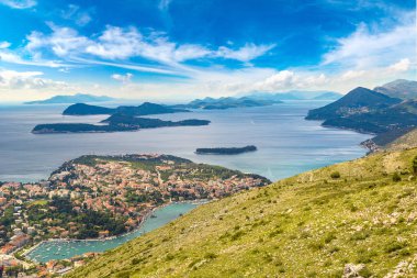 Hırvatistan Dubrovnik limanda