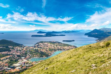 Hırvatistan Dubrovnik limanda