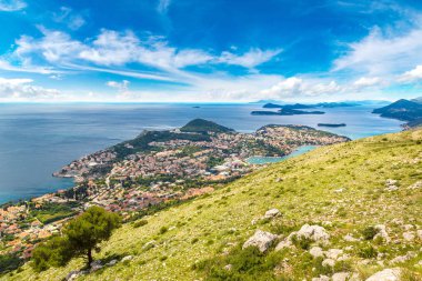 Hırvatistan Dubrovnik limanda