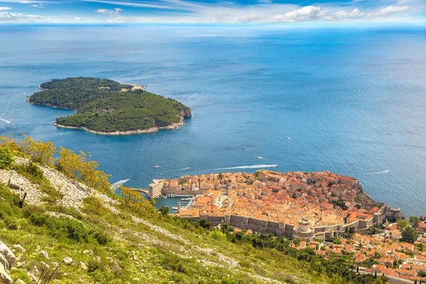 Velho Dubrovnik no dia de verão — Fotografia de Stock