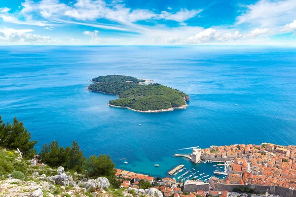 Isola di Lokrum a Dubrovnik — Foto Stock