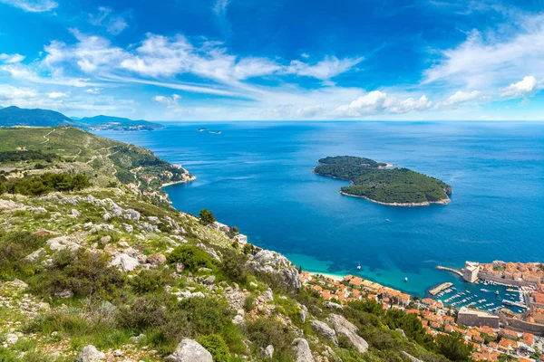 Ilha de Lokrum em Dubrovnik — Fotografia de Stock