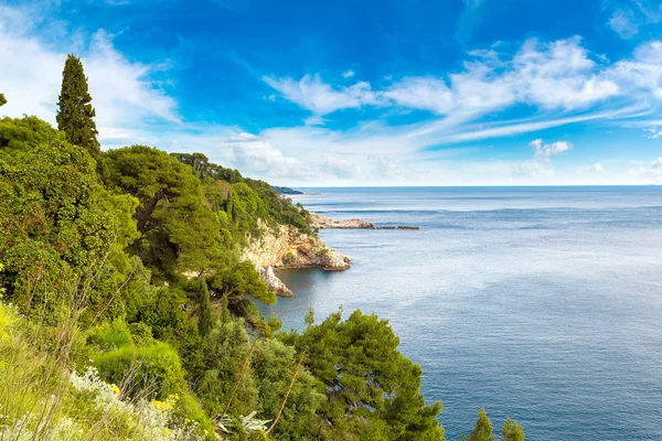 Dubrovnik port w letnie dni — Zdjęcie stockowe