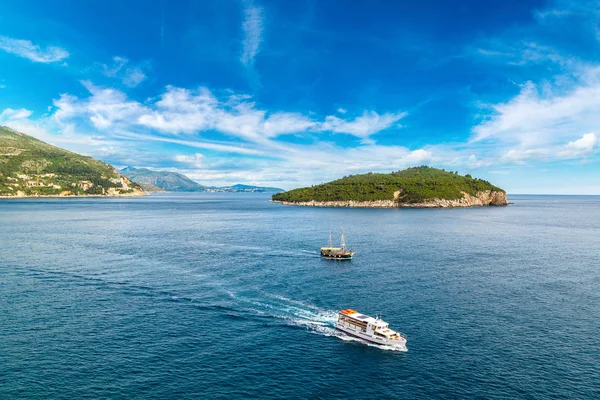 Isla Lokrum en Dubrovnik — Foto de Stock