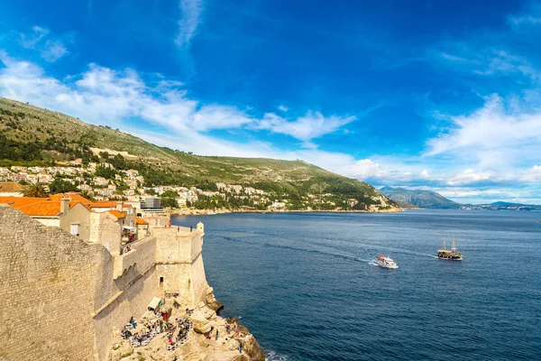 Régi város Dubrovnik, Horvátország — Stock Fotó