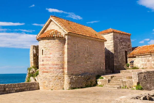 Citadel in old town in Budva — Stock Photo, Image