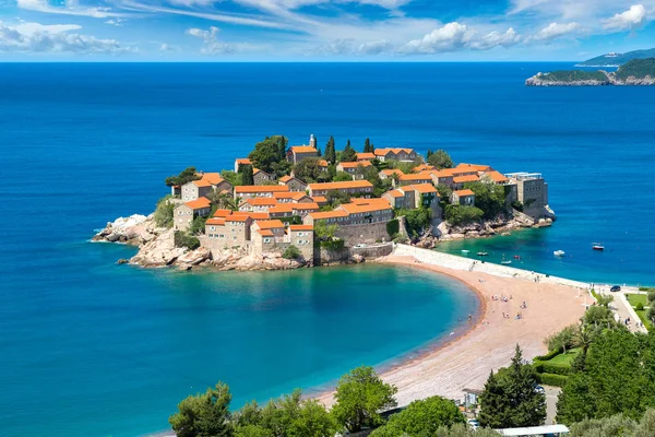 Sveti stefan wyspa — Zdjęcie stockowe