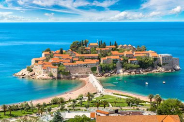 Sveti stefan Adası nda Karadağ