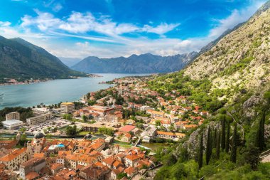 beautiful Kotor in summer day clipart