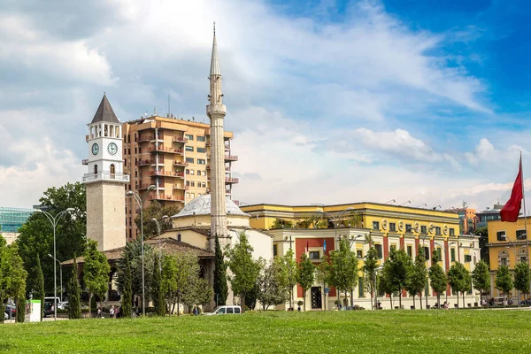 A Mesquita Et 'hem Bey em Tirana — Fotografia de Stock