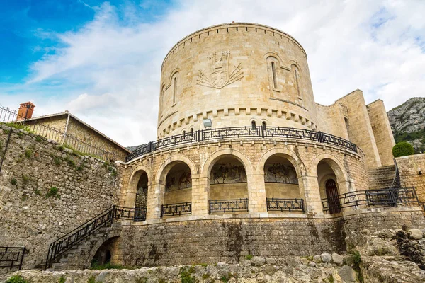 Kruja slott i Albanien — Stockfoto