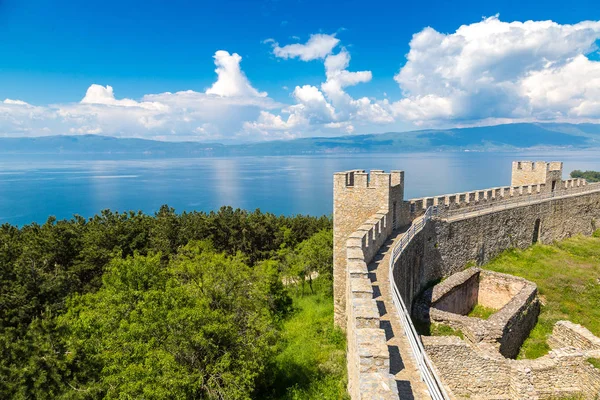 Fortaleza del zar Samuel en Ohrid — Foto de Stock