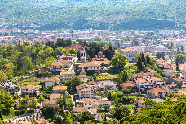 Охридский город в летний день — стоковое фото
