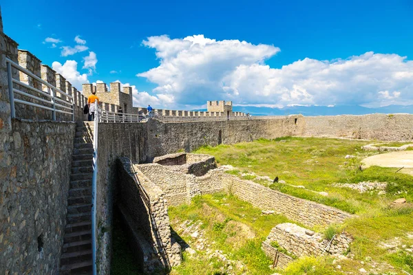 Fortaleza do czar Samuel em Ohrid — Fotografia de Stock