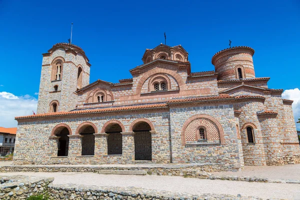 Templom Szent Panteleimon Ohrid — Stock Fotó