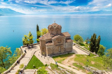Jovan Kaneo church in Ohrid, Macedonia clipart