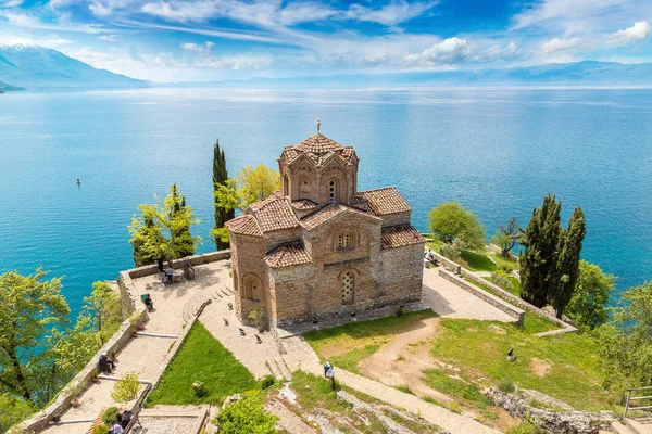 オフリド, マケドニアの Jovan カネオ教会 — ストック写真