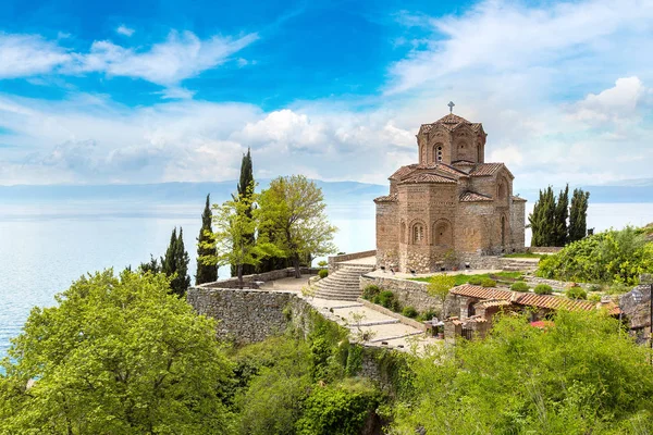 Ohrid에 조반 Kaneo 교회 — 스톡 사진