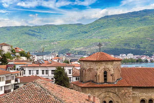 St. Sofia kerk in Ohrid, Macedonië — Stockfoto