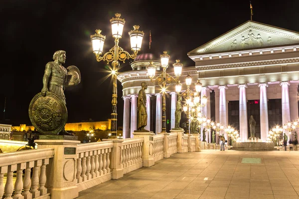 Museo di archeologia in Macedonia — Foto Stock