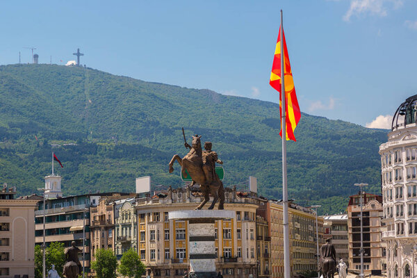 Александр Великий в Скопье
