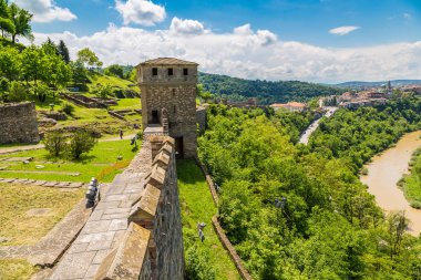 Tsarevets Fortress in Veliko Tarnovo clipart