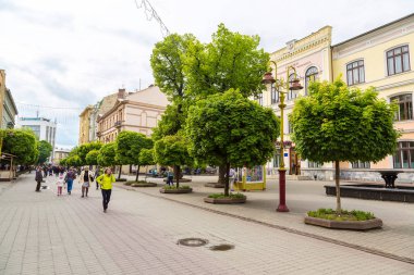 Ivano-Frankivsk yaz aylarında
