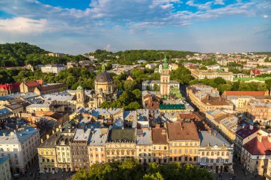Lviv panoramik manzaralı