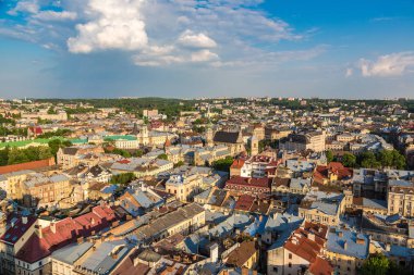 Lviv güzel yaz gün