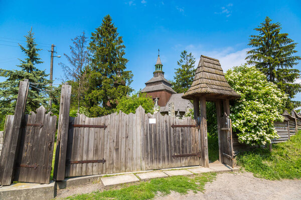 Wooden church in Ukraine