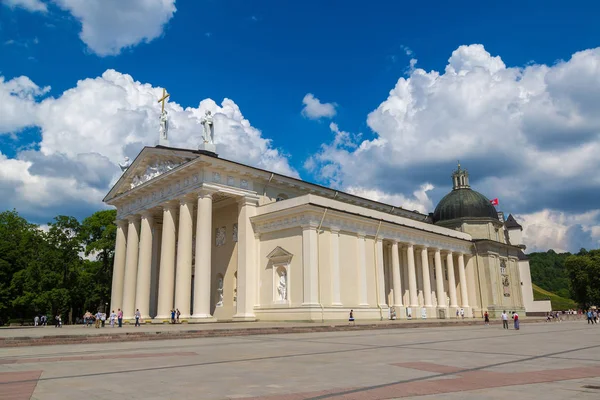 Кафедральний собор у Вільнюсі — стокове фото