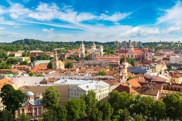 Mooie Vilnius in de zomer — Stockfoto