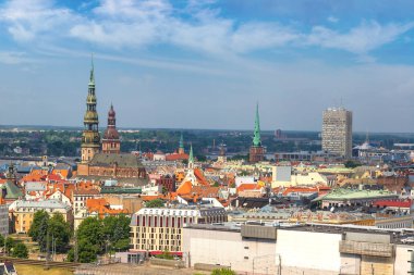 Riga hava panoramik