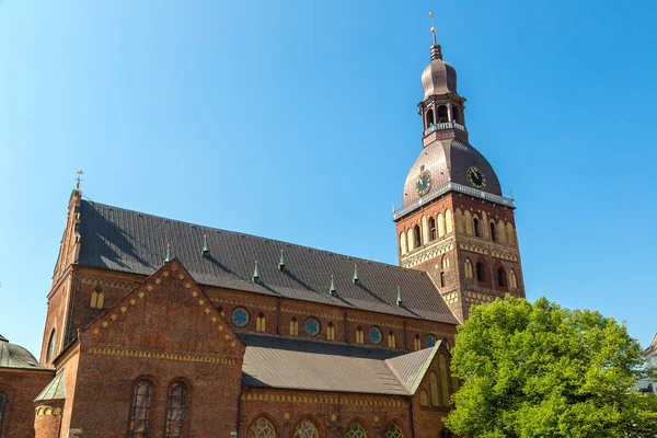 Koepel kathedraal in riga — Stockfoto