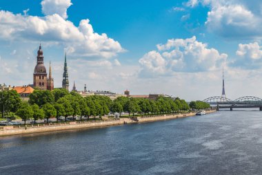 Riga hava panoramik