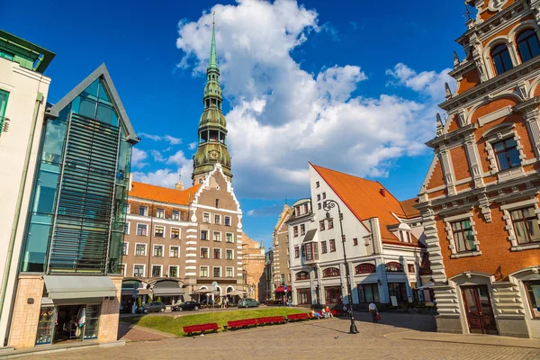 Saint Peters kilise Riga — Stok fotoğraf