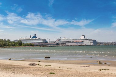 Modern cruise liner Riga 