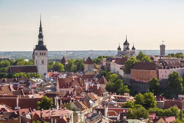 Tallinn és a Toompea dombon — Stock Fotó