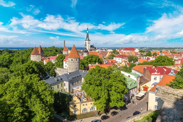 Tallinn w letni dzień — Zdjęcie stockowe