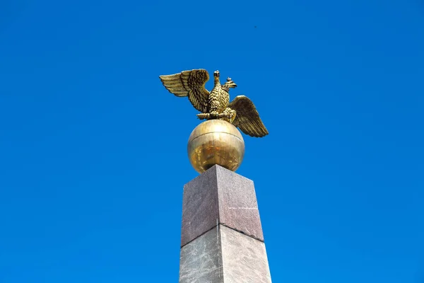 Alexander column in Helsinki — Stock Photo, Image
