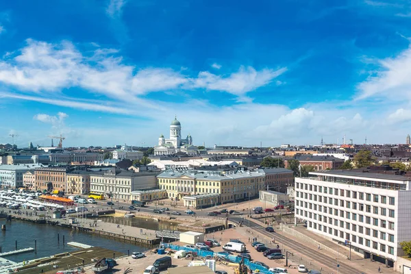 Flygfoto över Helsingfors — Stockfoto