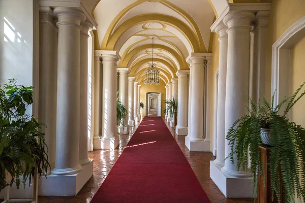 Belo interior do palácio de Rundale — Fotografia de Stock