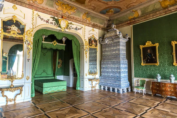 A gyönyörű Rundale palotában belső — Stock Fotó