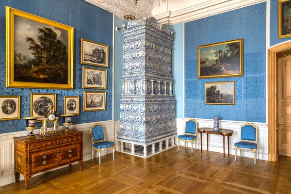 Interior del hermoso palacio Rundale — Foto de Stock