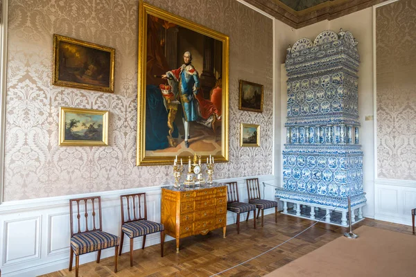Zabytkowe wnętrza pałacu — Zdjęcie stockowe
