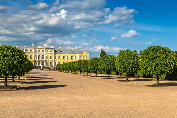 Jardín en Rundale Palace — Foto de Stock